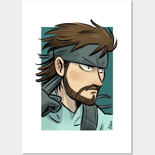 Solid snake Posters and Art